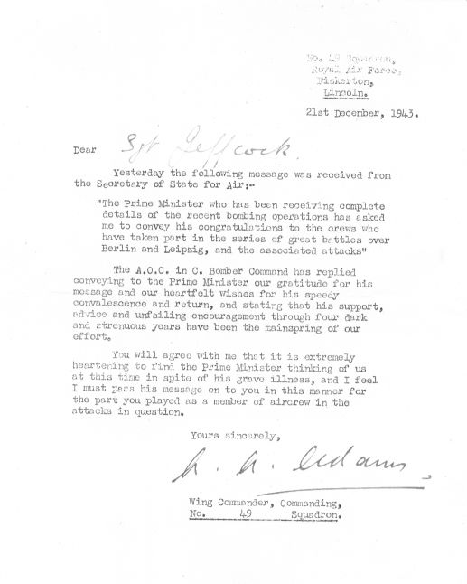 CO's Letter